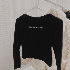 Brandy Melville “New York” Crop Top